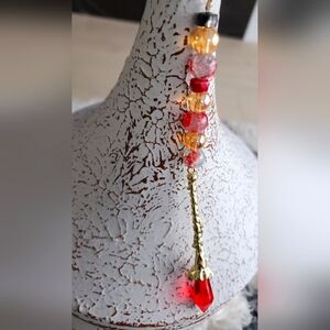 Dangling Icicle Christmas tree 🎄 ornaments- handmade